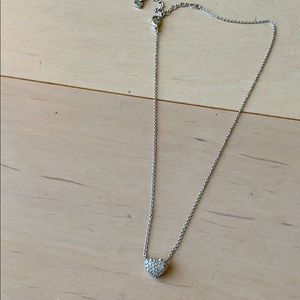 100% Swarovski heart necklace